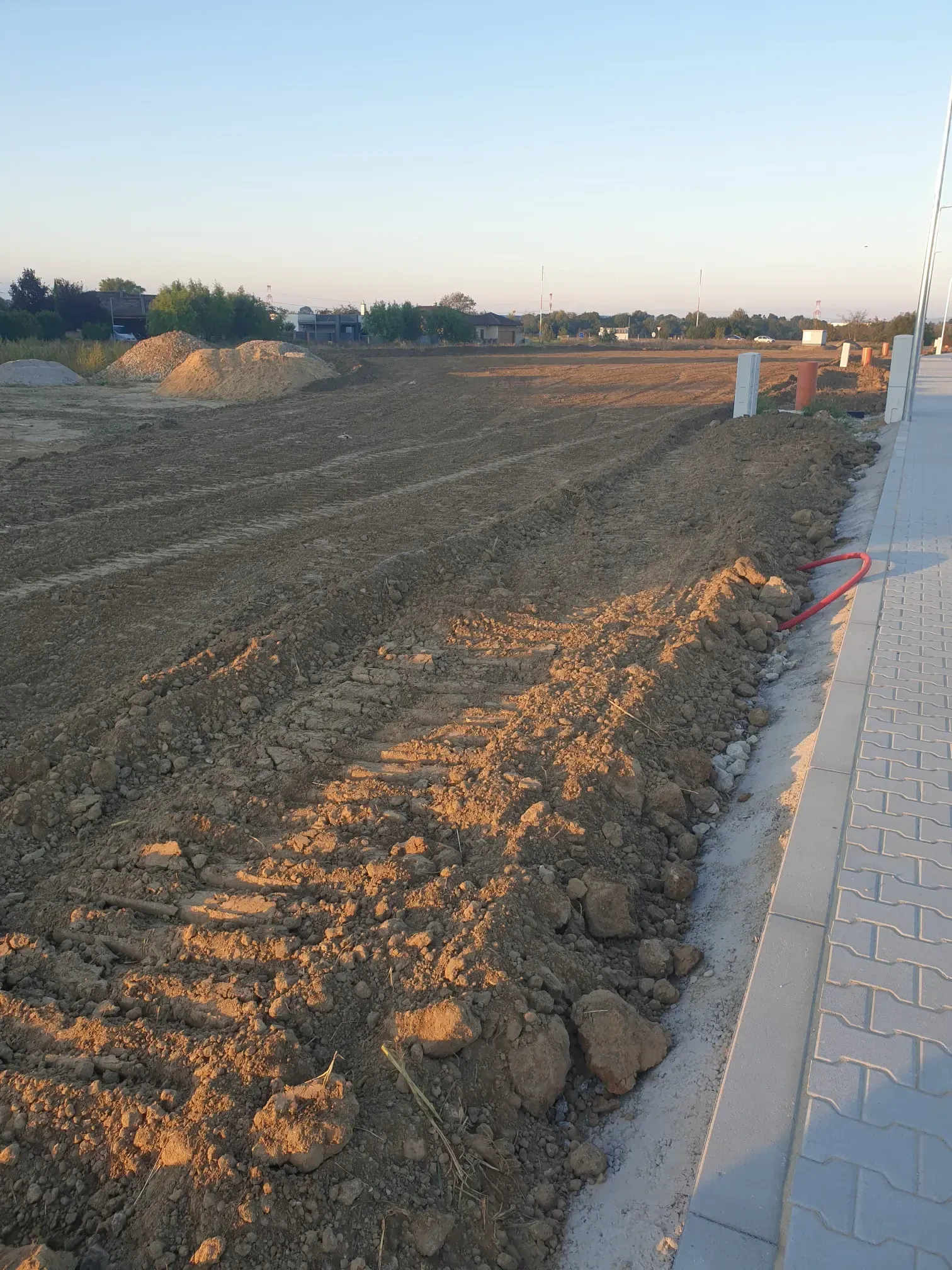 Október 2025 — pripravený pozemok